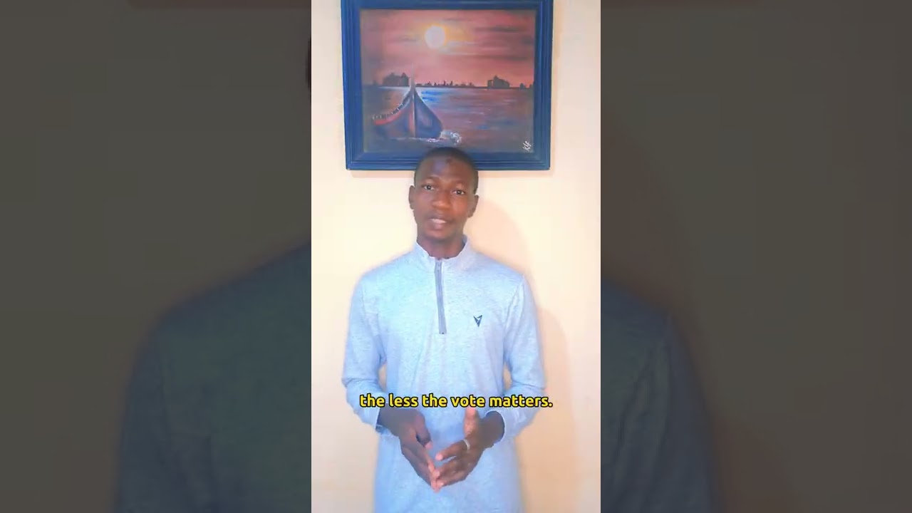 The paradox of voting. | Olanrewaju Toyyib