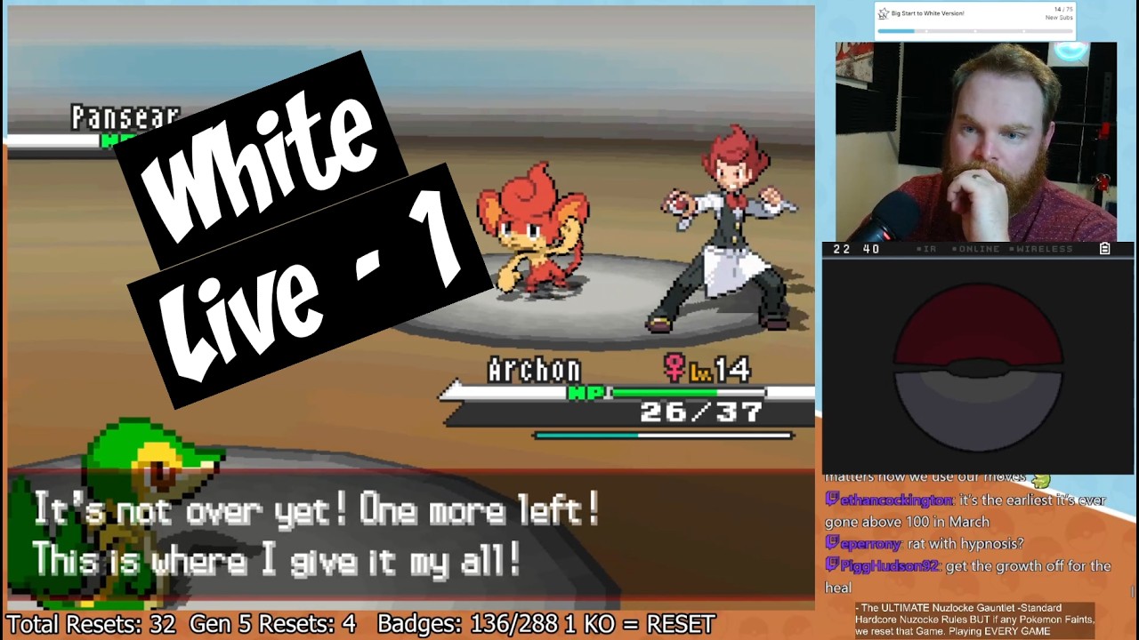 Pokémon White Begins! DEATHLESS Nuzlocke Gauntlet!