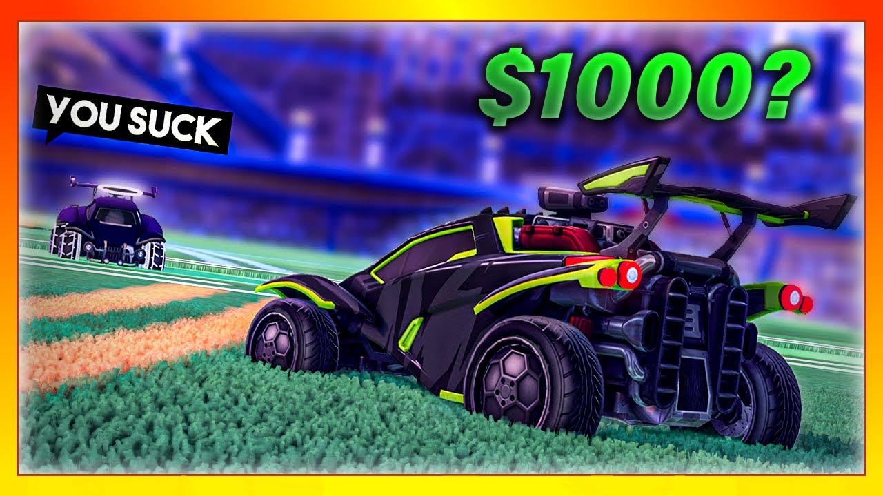 The time I challenged a trash talker to a $1,000 1v1 in Rocket League