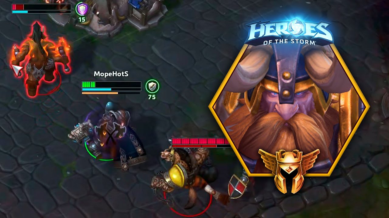 Мурадин в Heroes of the Storm (HotS): В очередной раз убеждаемся, что не стоит рано сдаваться