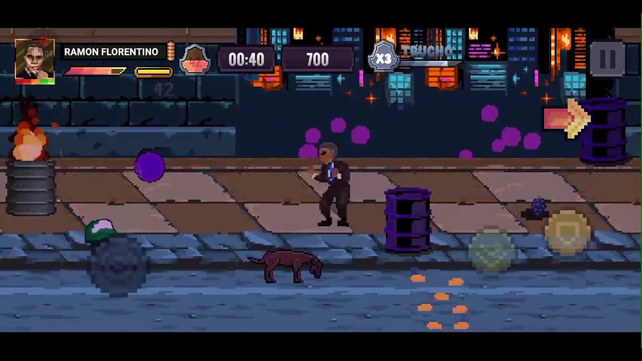 La 42 - Fight For Victory - gameplay Android Unity Spanish Beat em up 