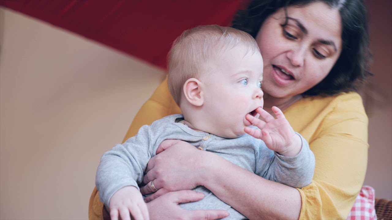 Baby's dag op de antroposofische kinderopvang