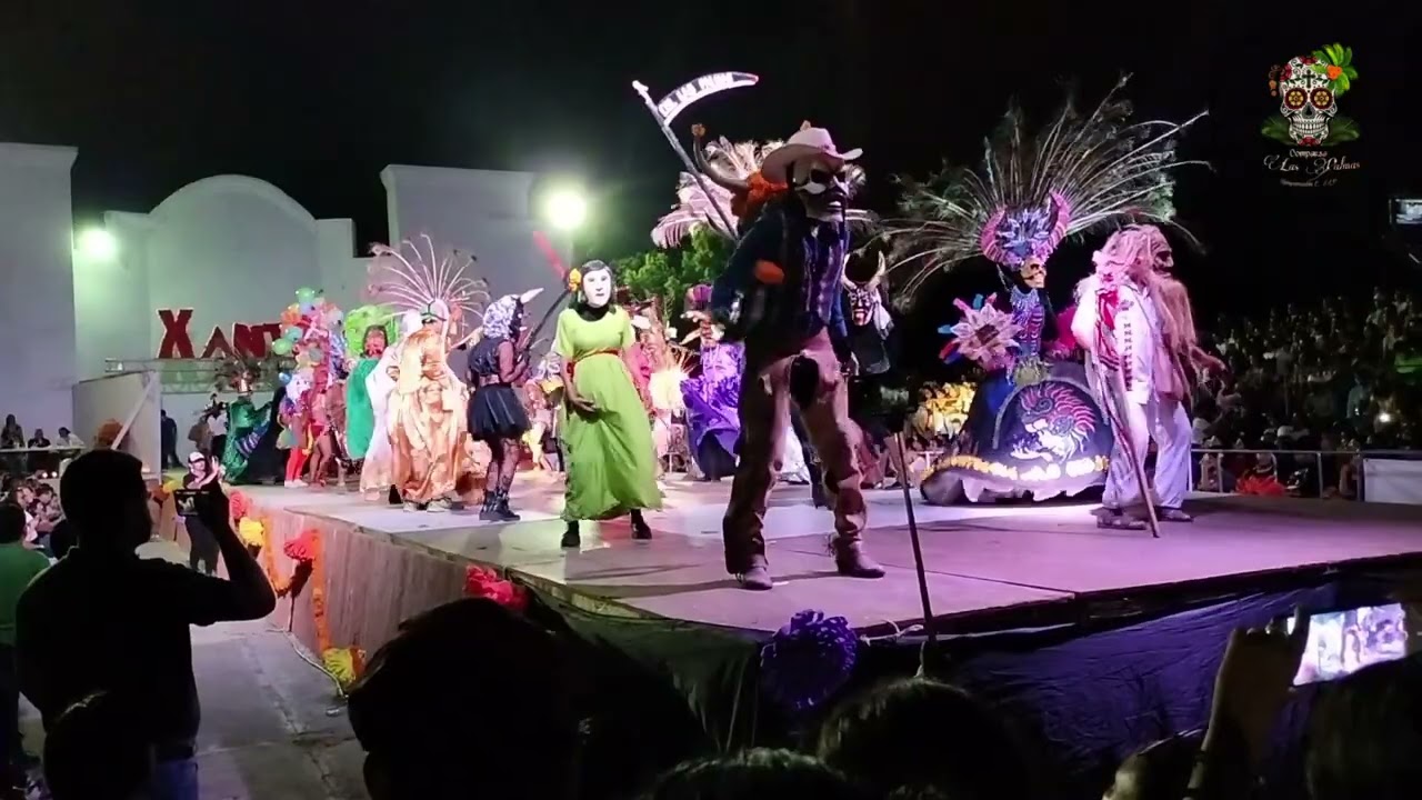 Comparsa Las Palmas, Concurso regional de comparsas Xantolo 2022 en CD. Valles