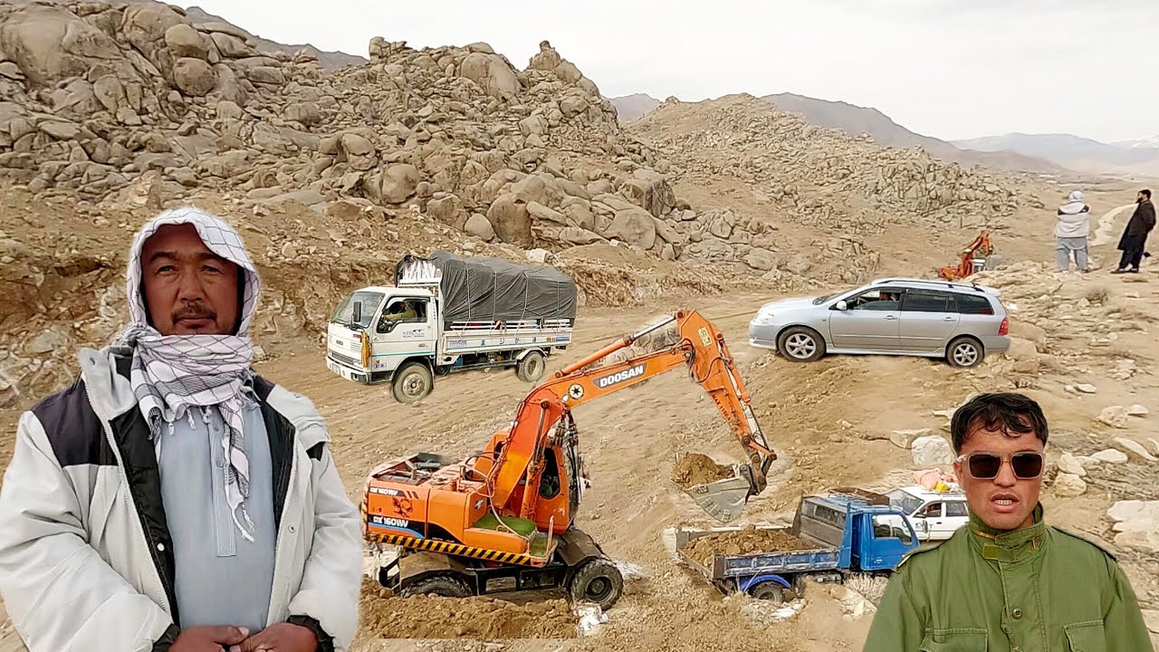 آغاز پروژه جدید،شدت کار سمت غرب ولسوالی جاغوری و گزارش تازه از این ساحه.