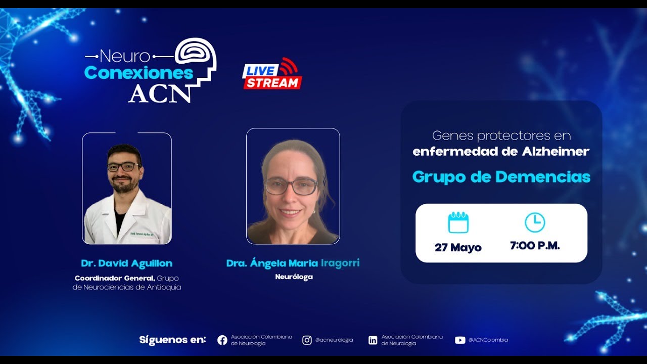 Webinar #18 | Grupo de Demencias - Genes protectores en enfermedad de Alzheimer