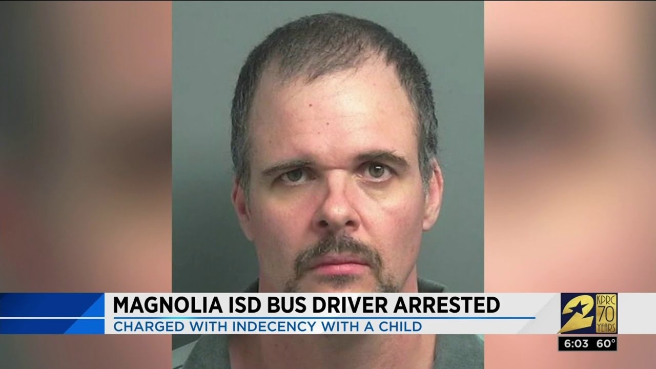 Magnolia ISD bus driver arrested after being charged with indecency with a child