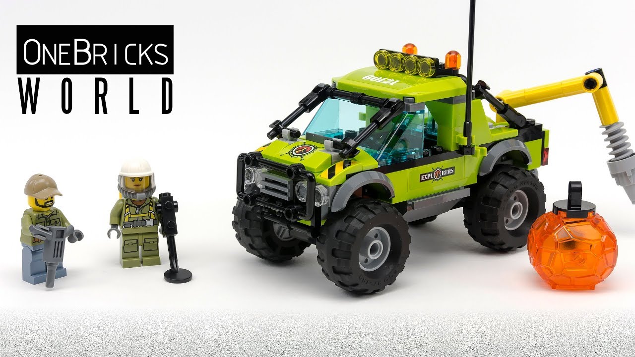 LEGO City 60121 Volcano Exploration Truck &ndash; Lego Speed Build Video
