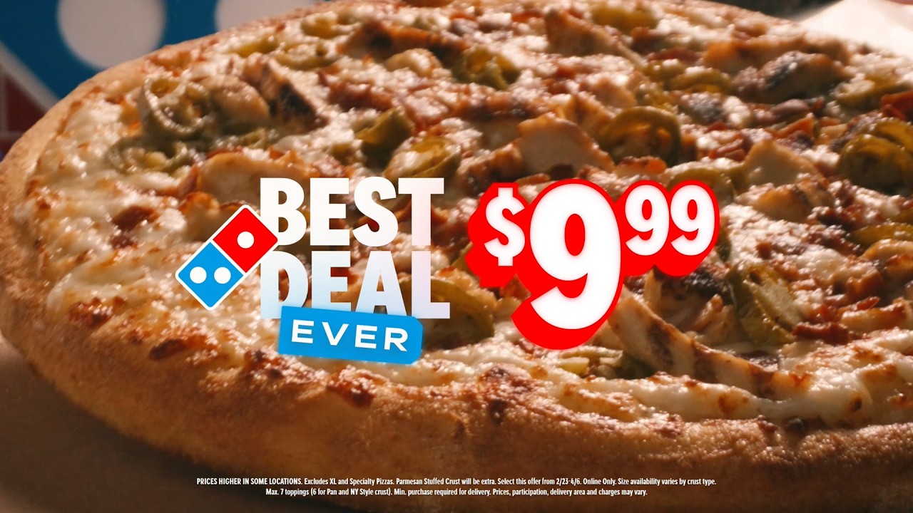 Domino&rsquo;s Best Deal Ever - Savings
