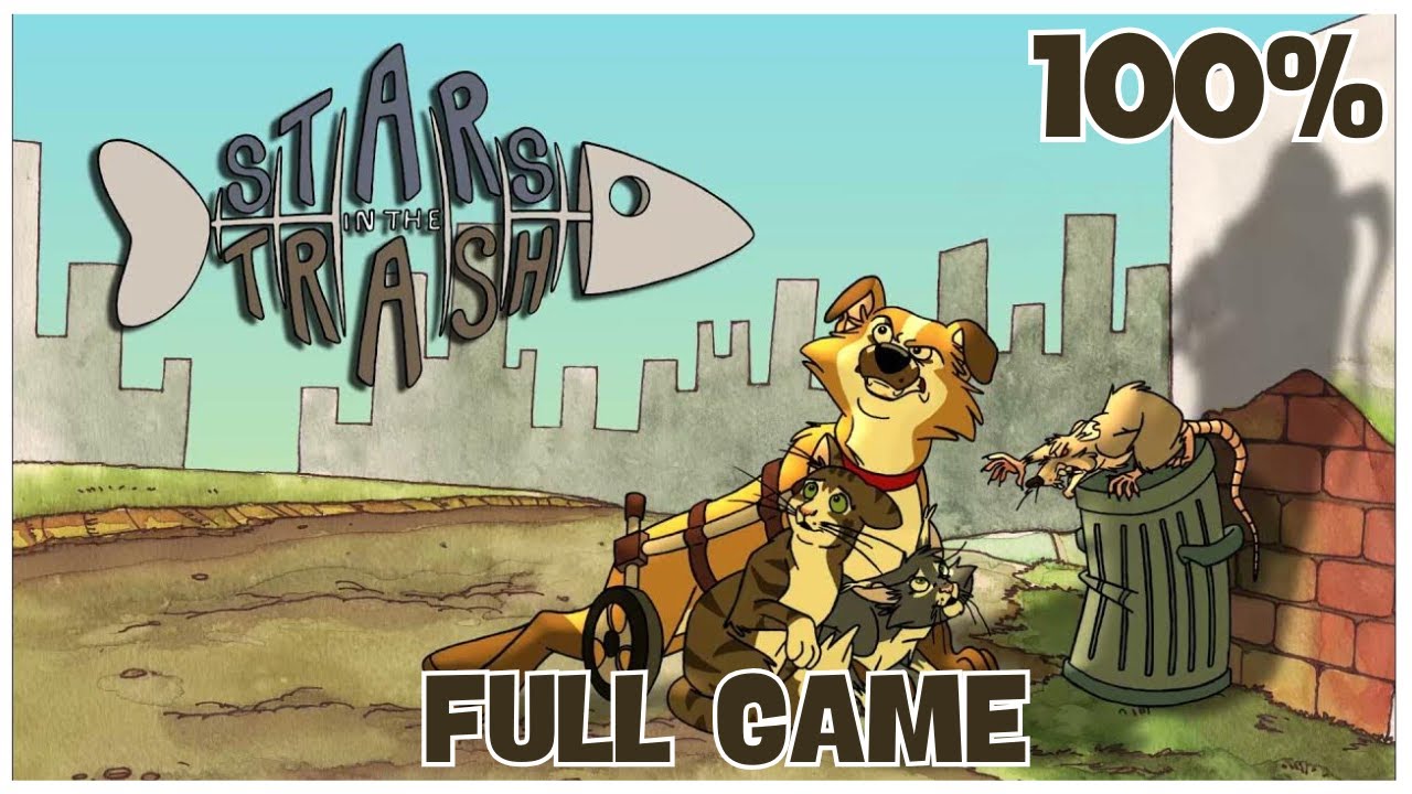 Stars In The Trash 100% Full Gameplay Walkthrough + All Achievements (No Commentary)
