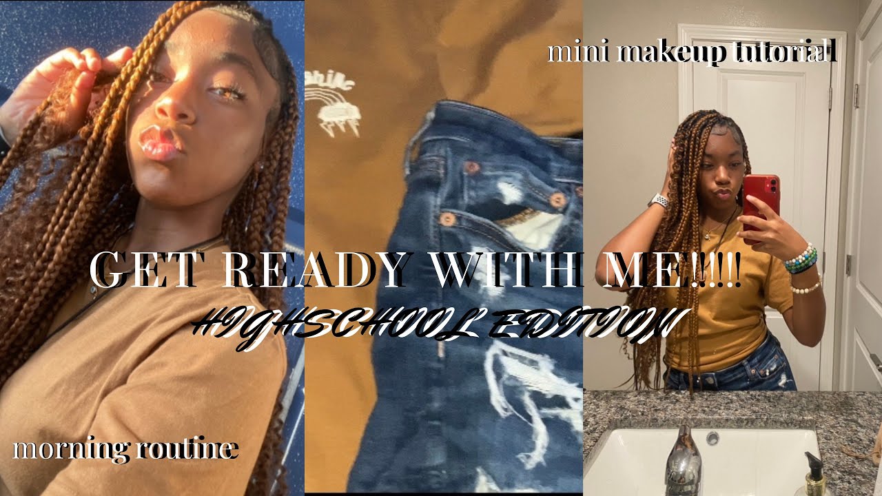 GRWM🤎 | highschool morning routine edition! | ZiiMarie