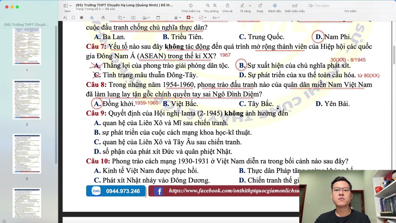 [2024] ĐỀ THI THỬ MÔN LỊCH SỬ (LẦN 3) | TRƯỜNG THPT CHUYÊN HẠ LONG (QUẢNG NINH)