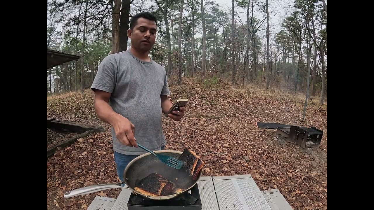 Lunch cooking time - camping 2026