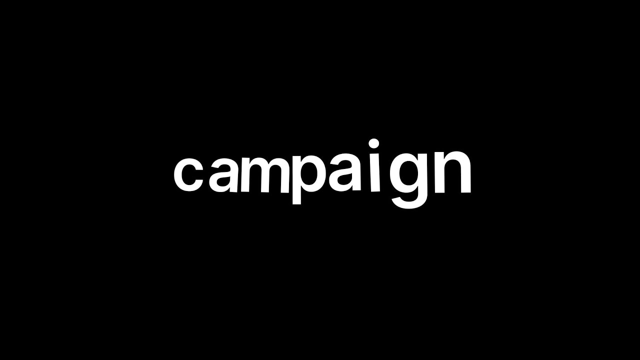 Stomp Kinetic Typography - After Effects TEMPLATE