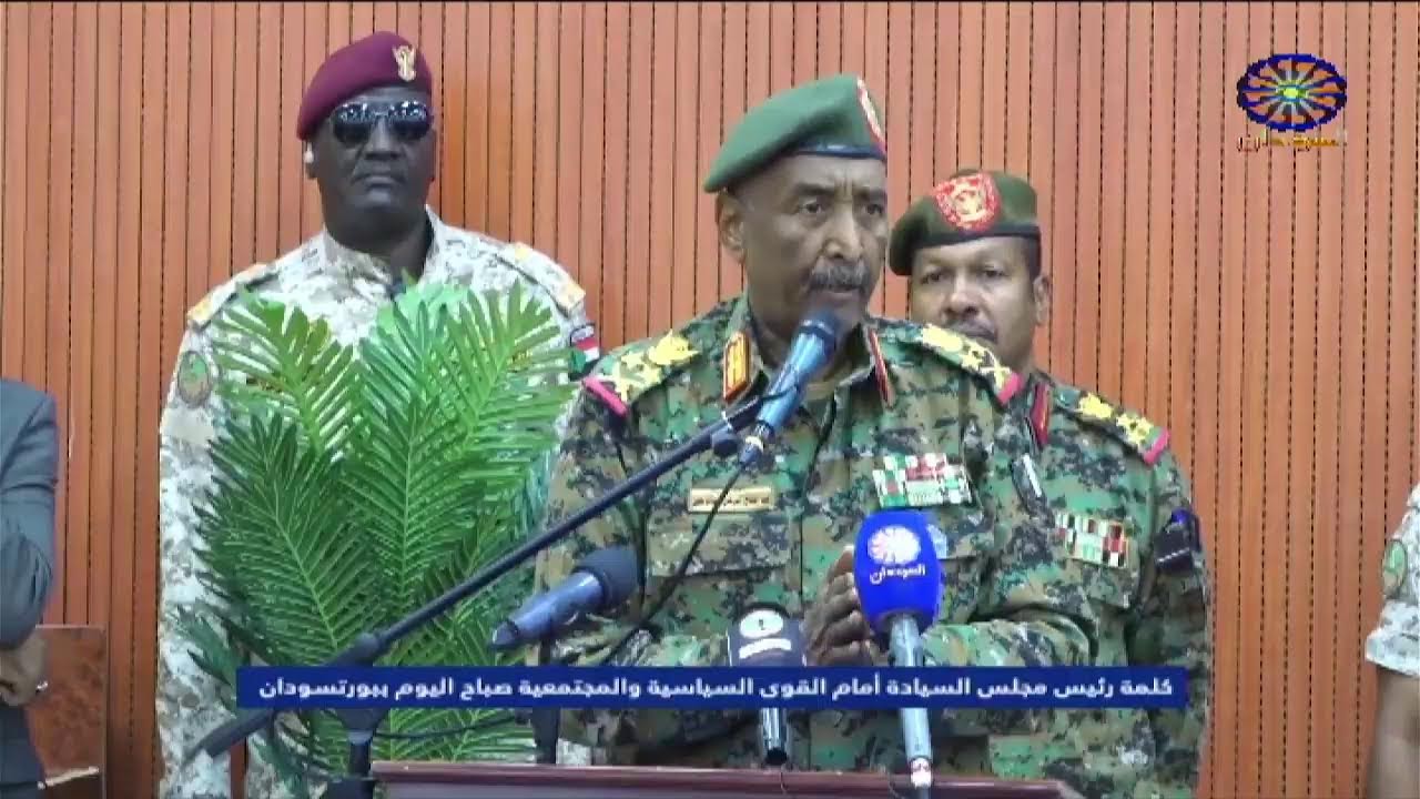 كلمة رئيس مجلس السيادة امام القوى السياسية والمجتمعية صباح اليوم ببورتسودان 8-2-2025