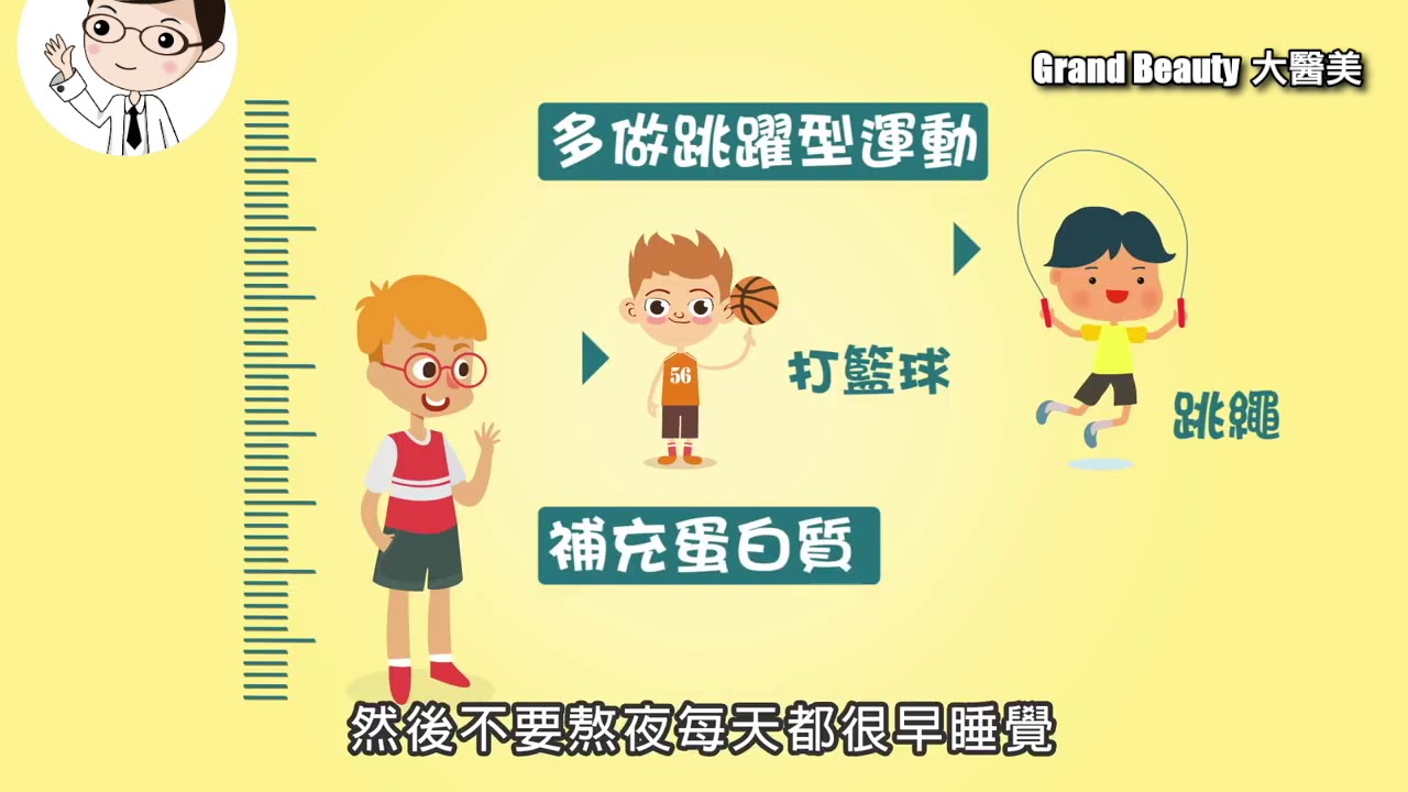 把握最後長高關鍵！科學解析Final Chance to Grow Taller【邱正宏談醫美】 @GrandBeauty  ​