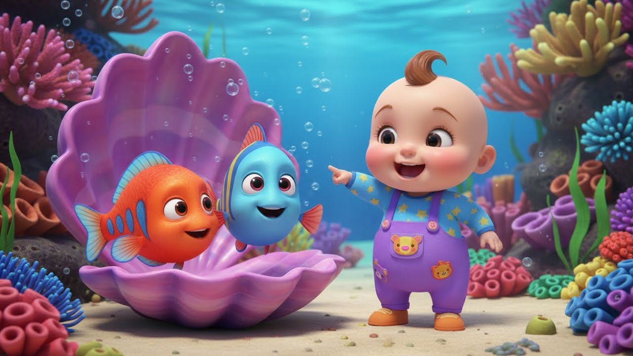 Contando Peces Bajo el Mar 🐠🌊 | Canciones infantiles educativas | Baby Song Español para Niños 🎶👶