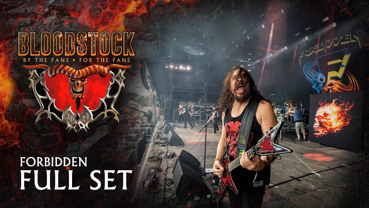 ⚡FORBIDDEN Deliver Full-Throttle Thrash Assault at Bloodstock Open Air 2024 – Full Set Performance!🤘