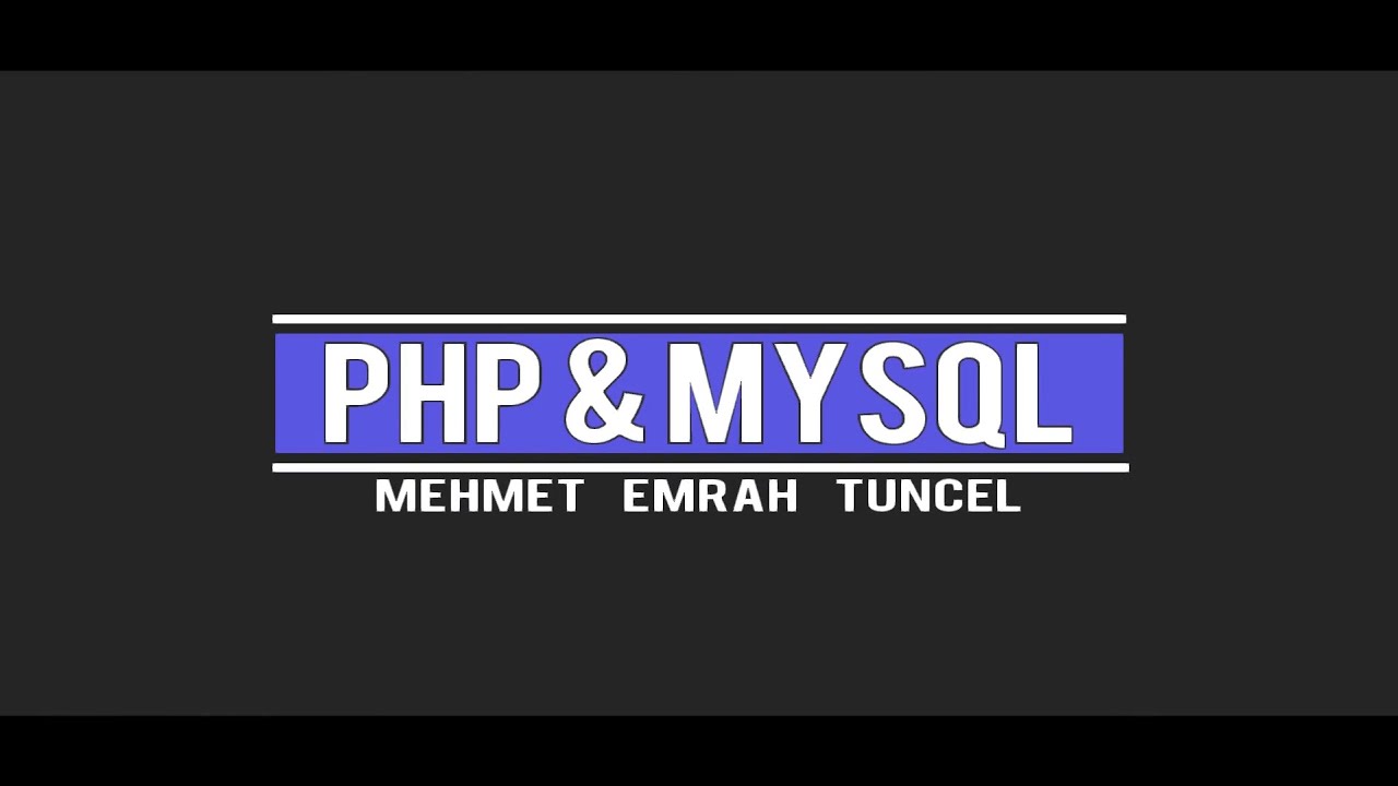 PHP Dersleri - 23 - PDO Veritabanı Örneği - Kullanıcı Giriş ve Yetkilendirme(Oturum Yönetimi)