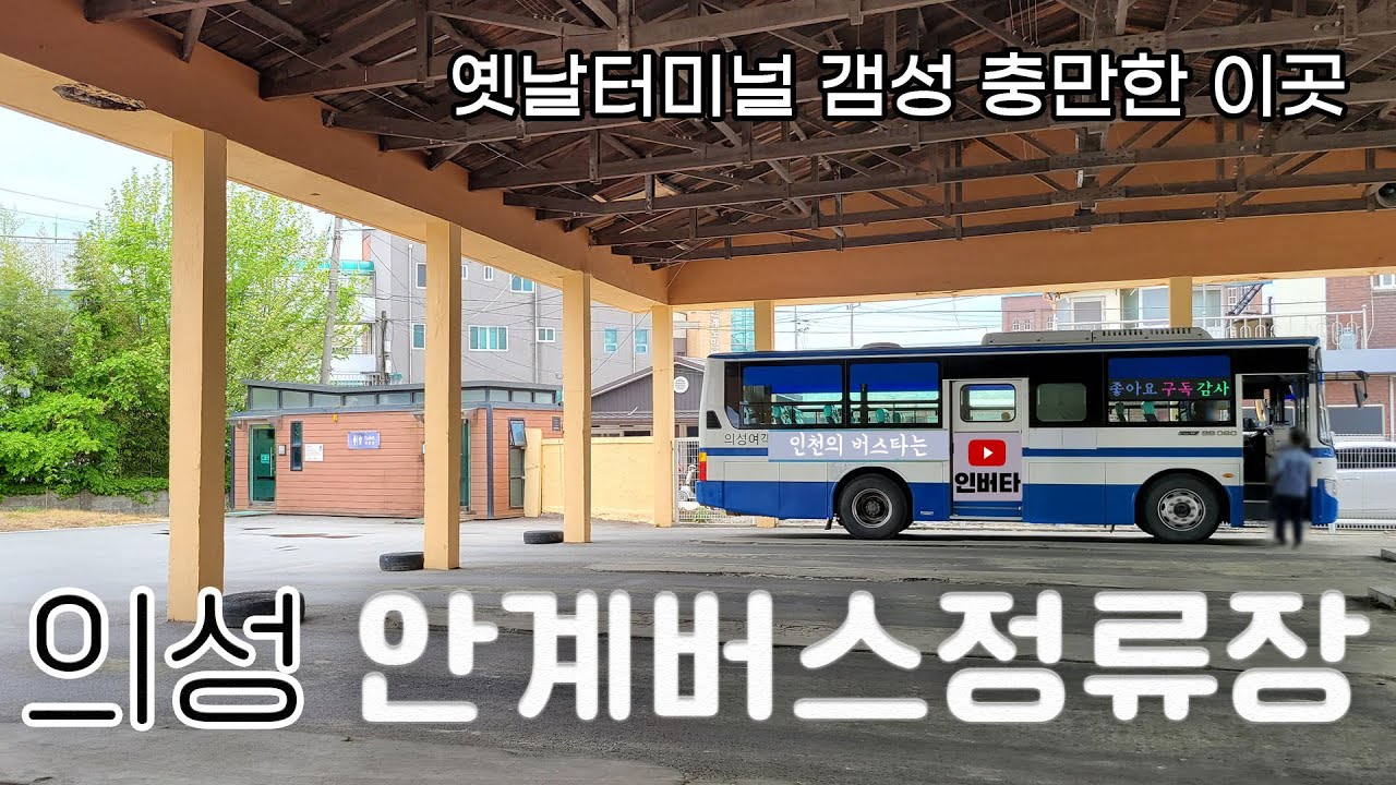 의성 안계버스정류장을 찾다.