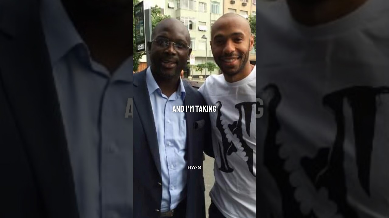 &ldquo;I&rsquo;ve Never Seen Power Like It..&rdquo; - Thierry Henry On George Weah 🐐👀 #weah #henry #georgeweah