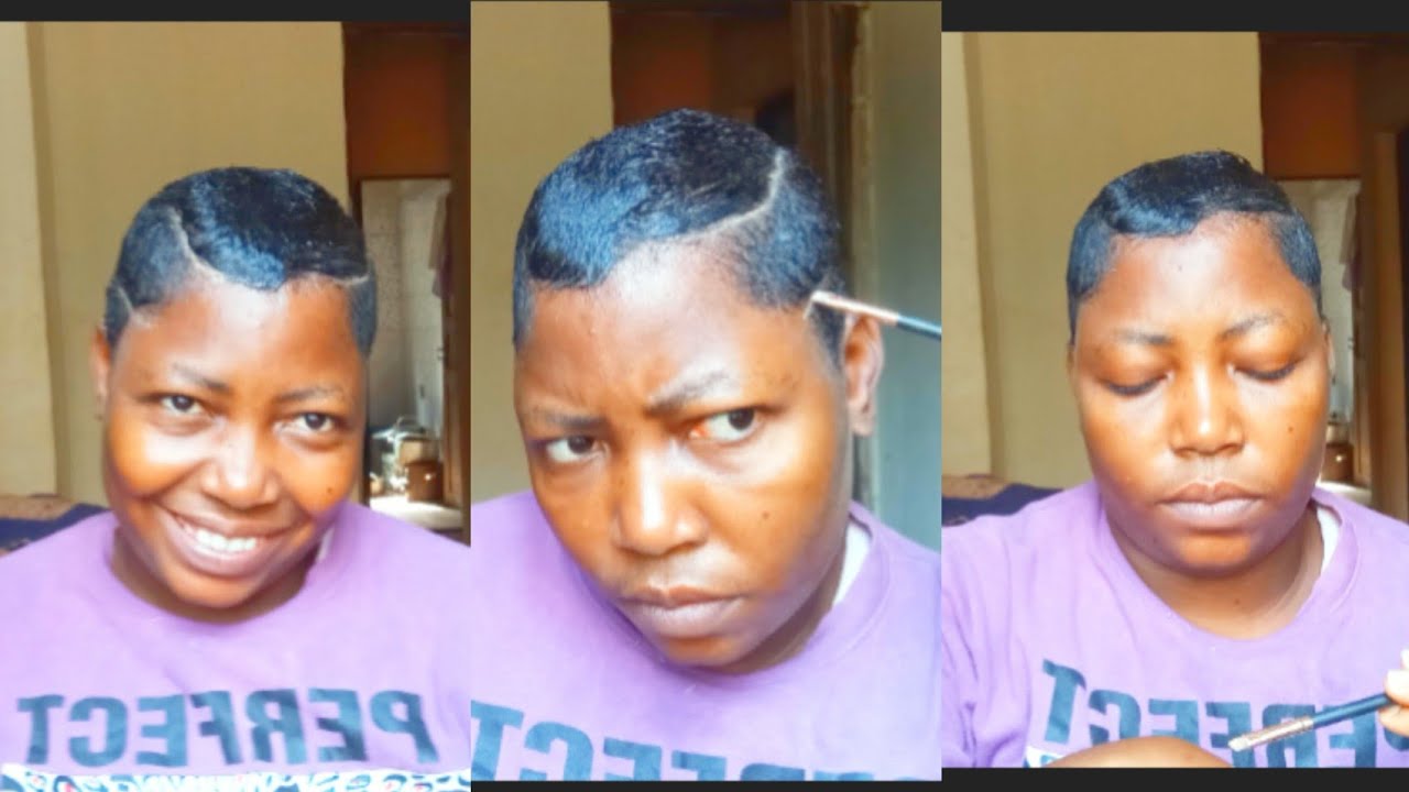 Styling a pixie cut with my natural hair. How to style pixie with short hair 