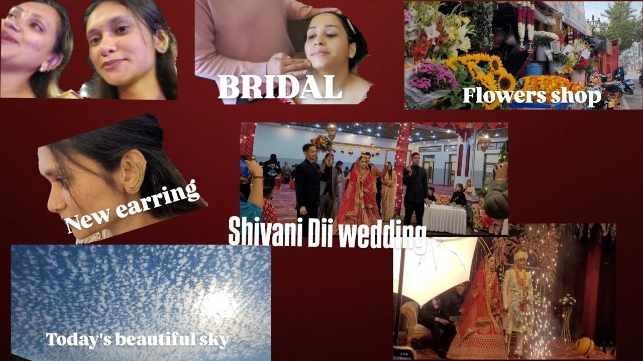 Aaj hum gaye shivani Dii ki wedding mai 🧿🫠✨️💖#Ytvlog #vlog #viral #familyvlog #makeupboog #wedding 