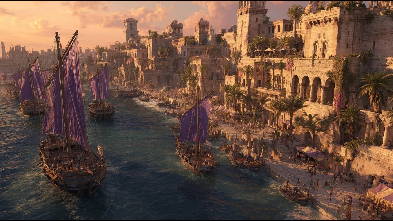 Phoenician Empire Rising: How Tyre, Sidon, and Carthage Ruled the Mediterranean