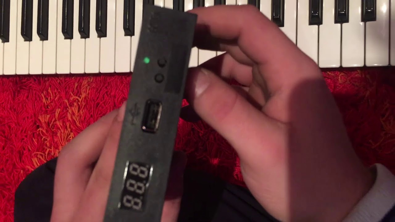 Floppy drive to USB Flash (Roland G-800)