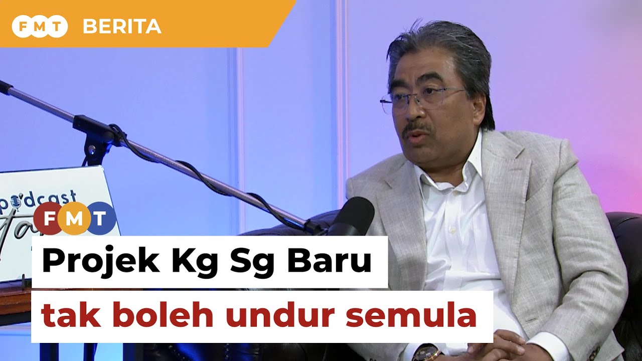 Kg Sungai Baru tak selesai kerana ramai hanya pandai bercakap