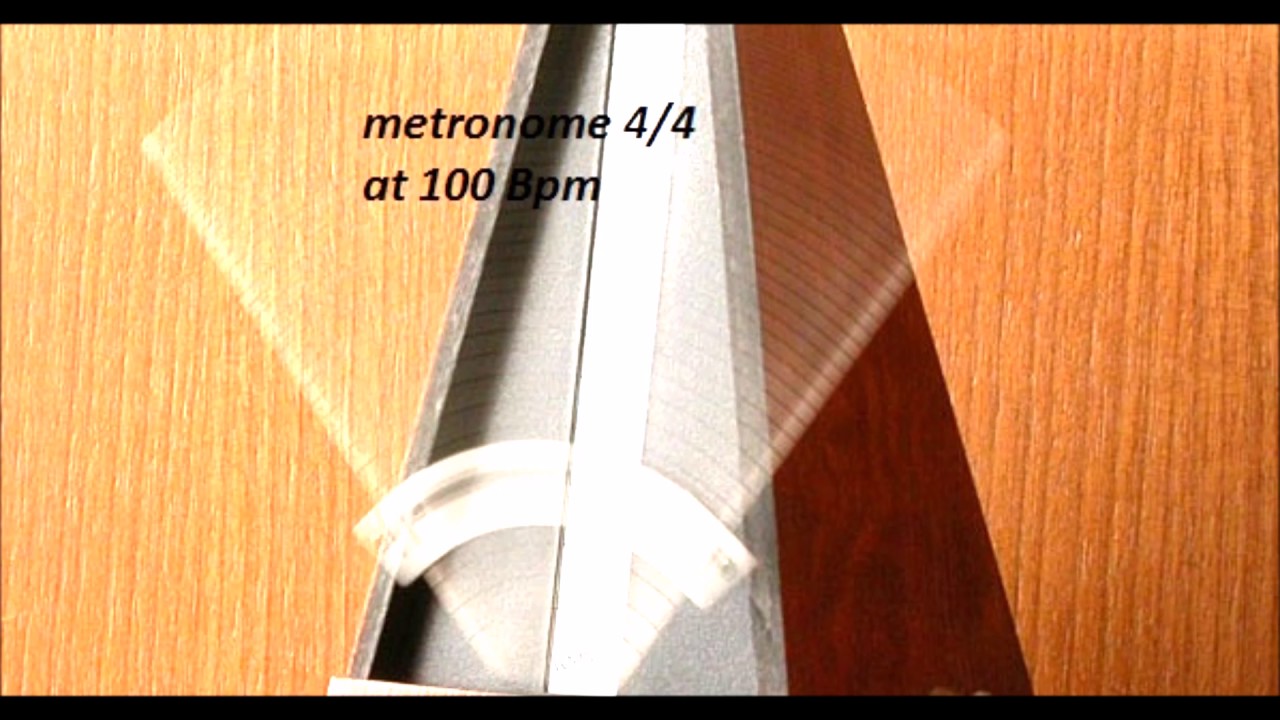 metronome 4/4 at 100 Bpm