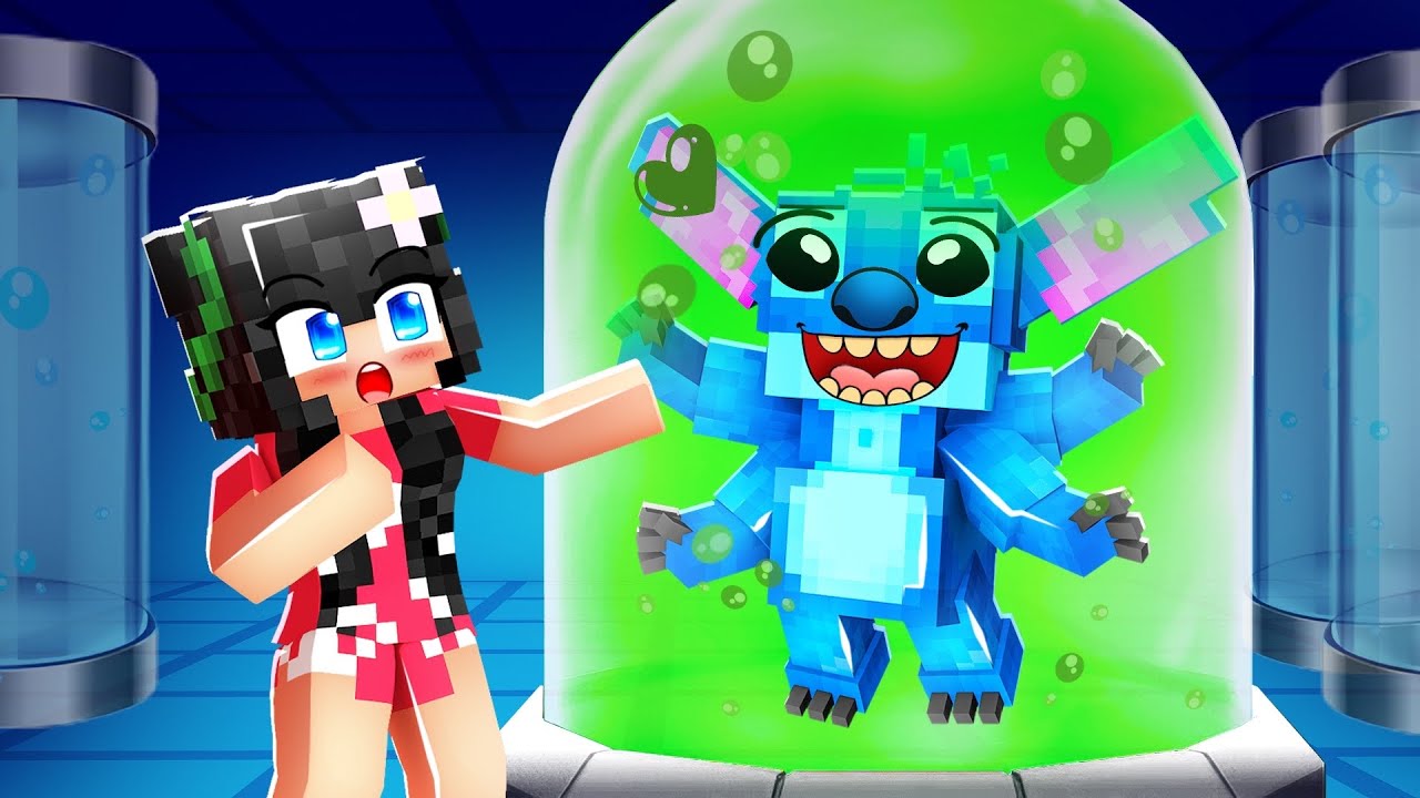 Growing Up as STITCH in Minecraft! (Lilo and Stitch)