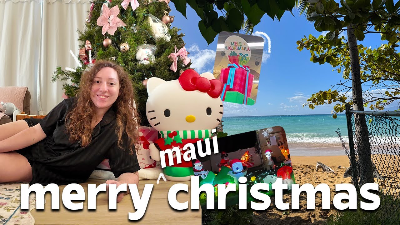 it's a merry maui christmas