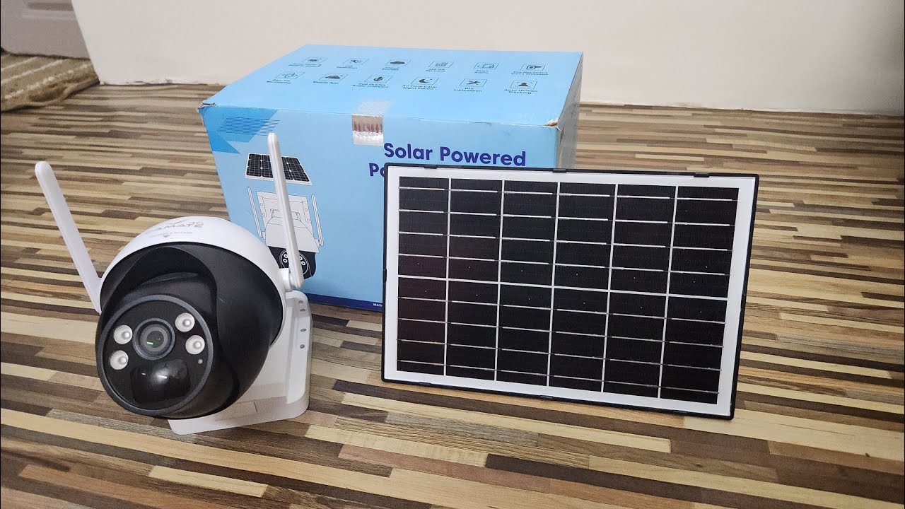 🔥Camate CCTV Camera Solar + 4G Sim | Full Setup | 7W Solar Panel | 🔥