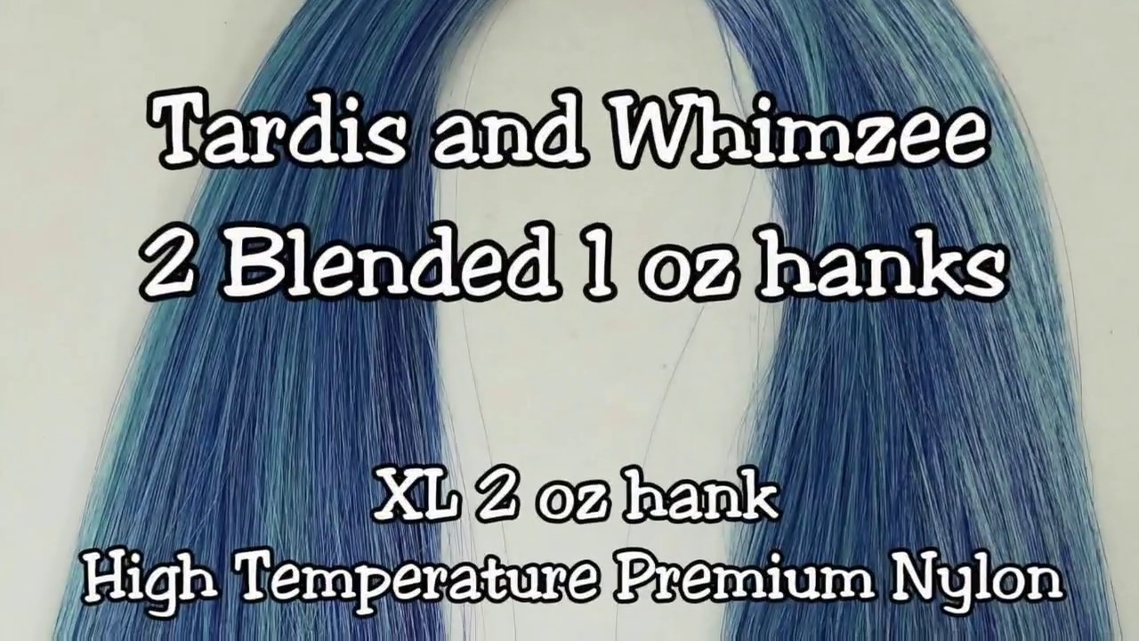 Blending Nylon Doll Hair by The Doll Planet