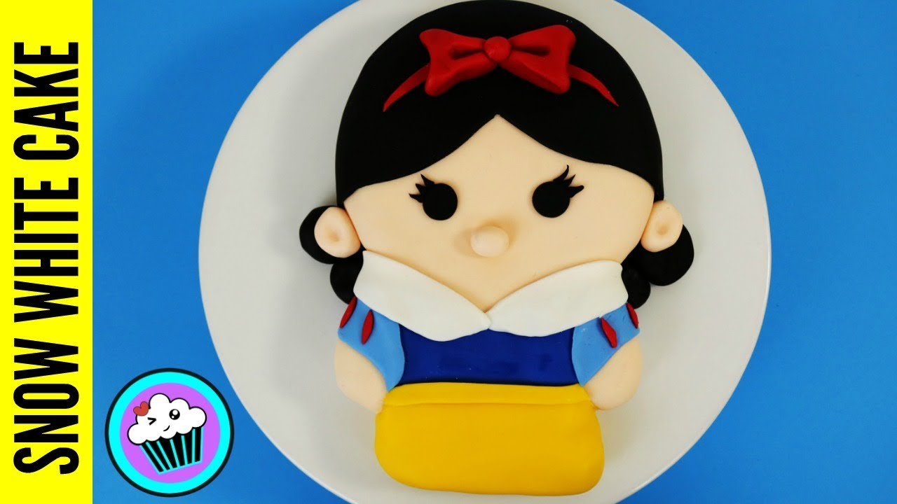 BEAUTIFUL Disney SNOW WHITE CAKE | Pinch of Luck