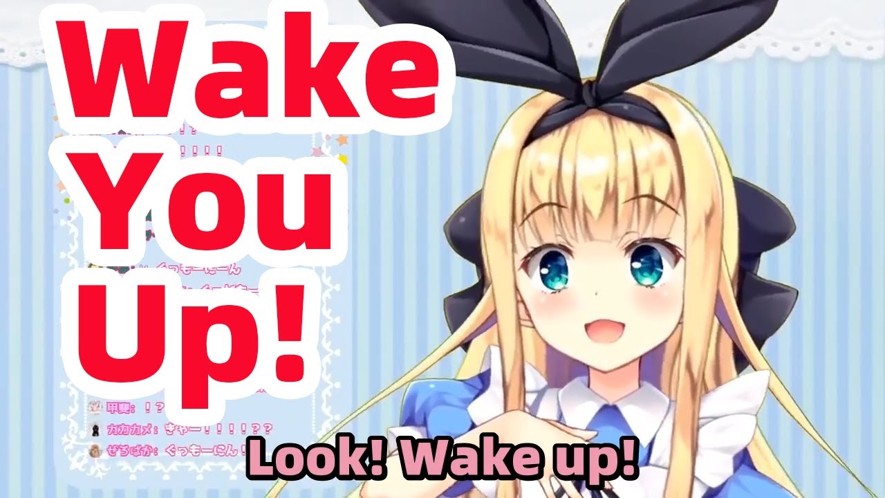 [ENG SUB] Mononobe Alice wakes you up! [ NIJISANJI Vtuber 物述有栖]