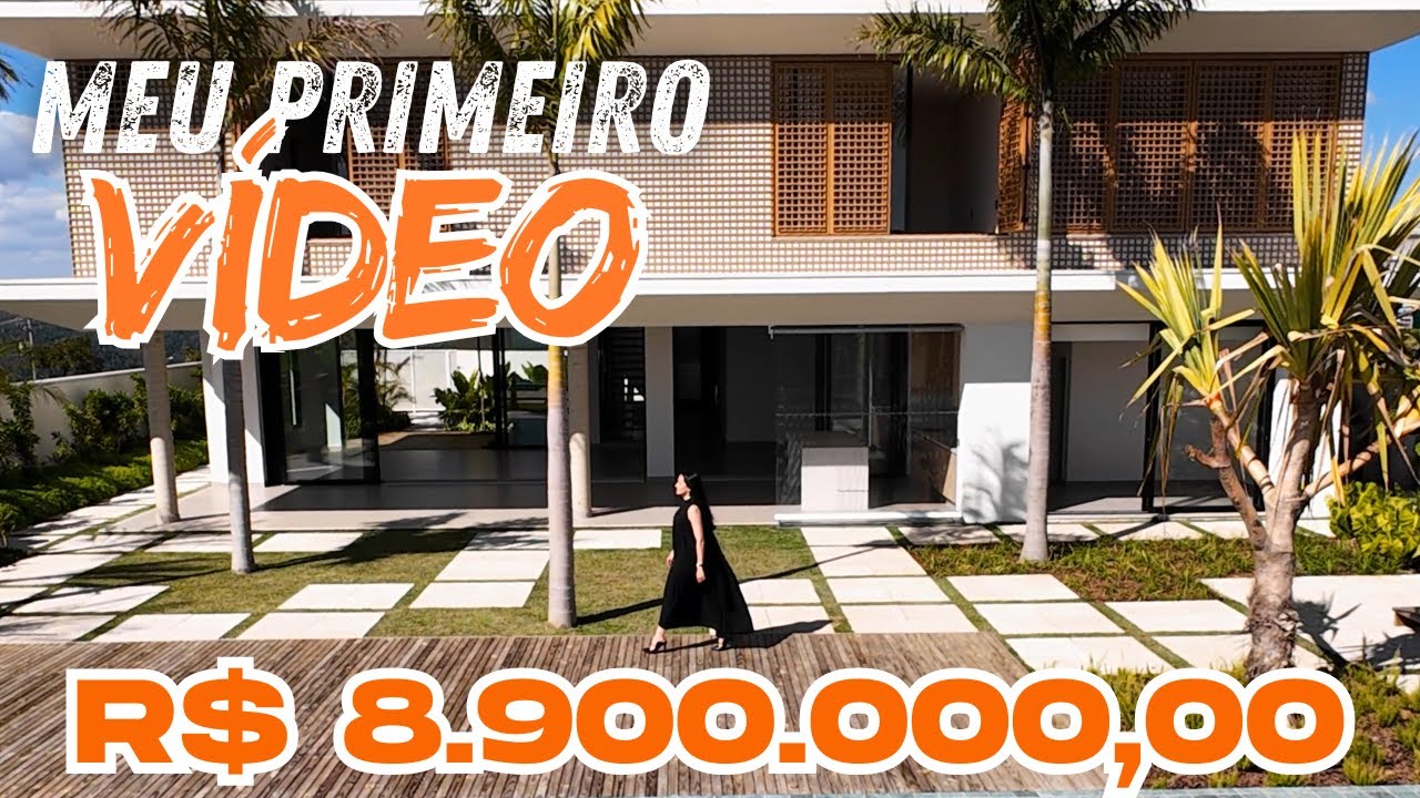 MEU PRIMEIRO VÍDEO: MANSÃO ESPETACULAR NO ENTREVERDES POR R$8.900.000,00