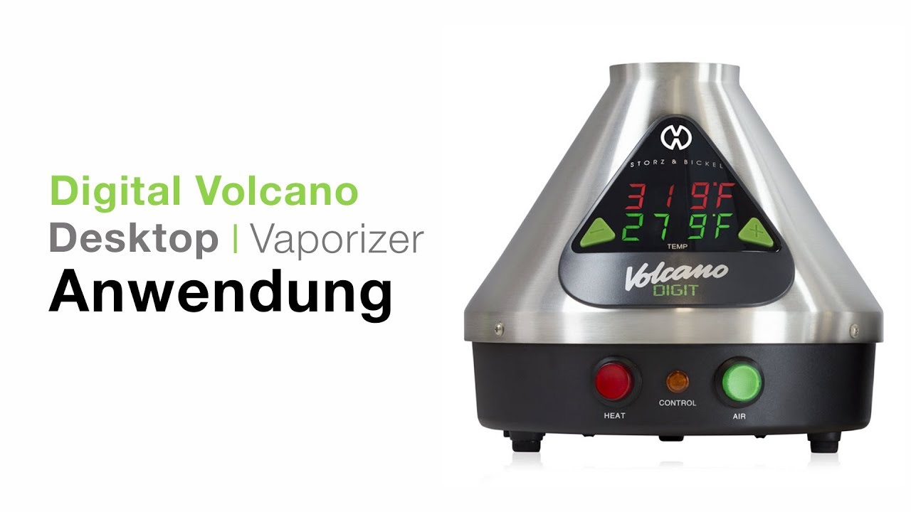 Digital Volcano Vaporizer Verdampfer Anwendung - TVape