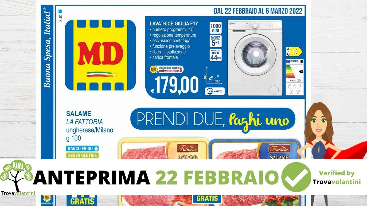 VOLANTINO MD dal 22 febbraio 2022 al 6 marzo 2022