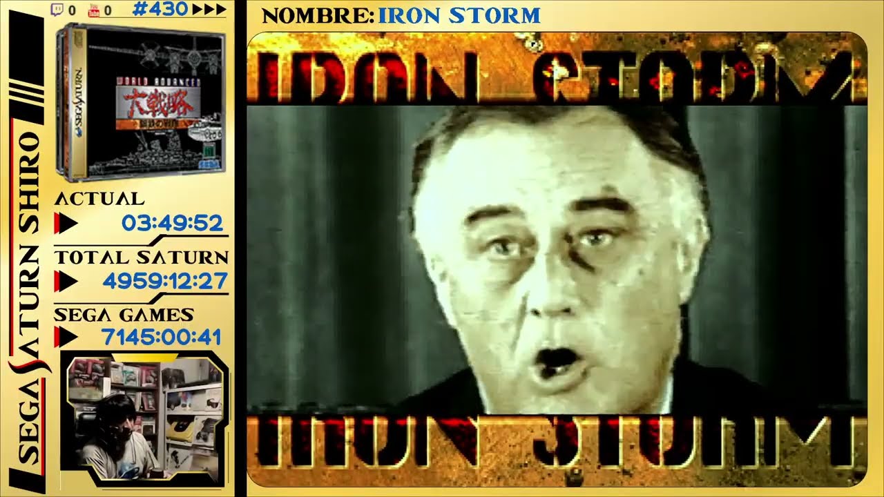 SSS 430 Iron Storm | Parte 2 | Sega Saturn Shiro #Sega #816