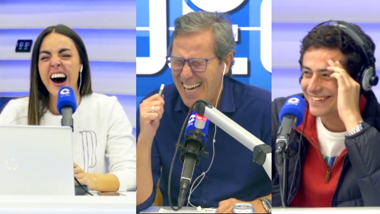 Gazapo en Tiempo de Juego y Paco González acaba llorando de la risa