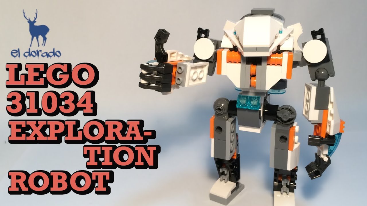 Lego Creator 31034 Exploration Robot - Alternate Mech Speed Build in Future Flyers Construction Toy
