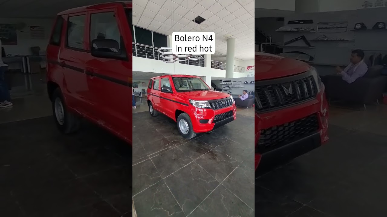 bolero neo N4 in red colour | aapki kya raay hai #bolero #neo #n4  #viral #tata #yogeshgupta #honda