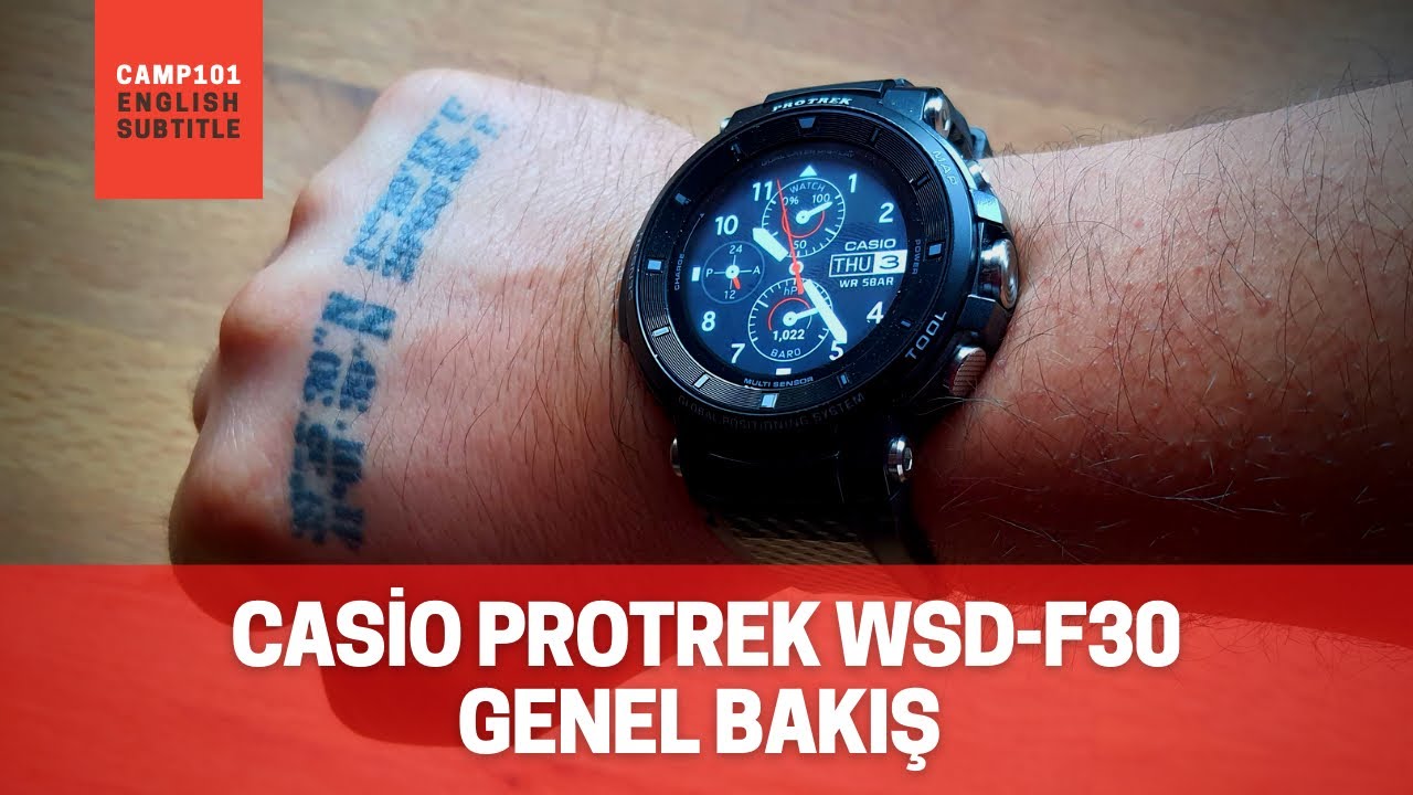 CASIO PROTREK WSD-F30 | Genel Bakış