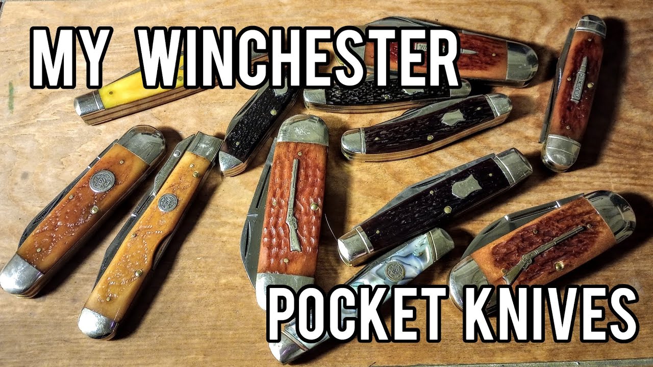 All Of My Winchester Pocket Knives