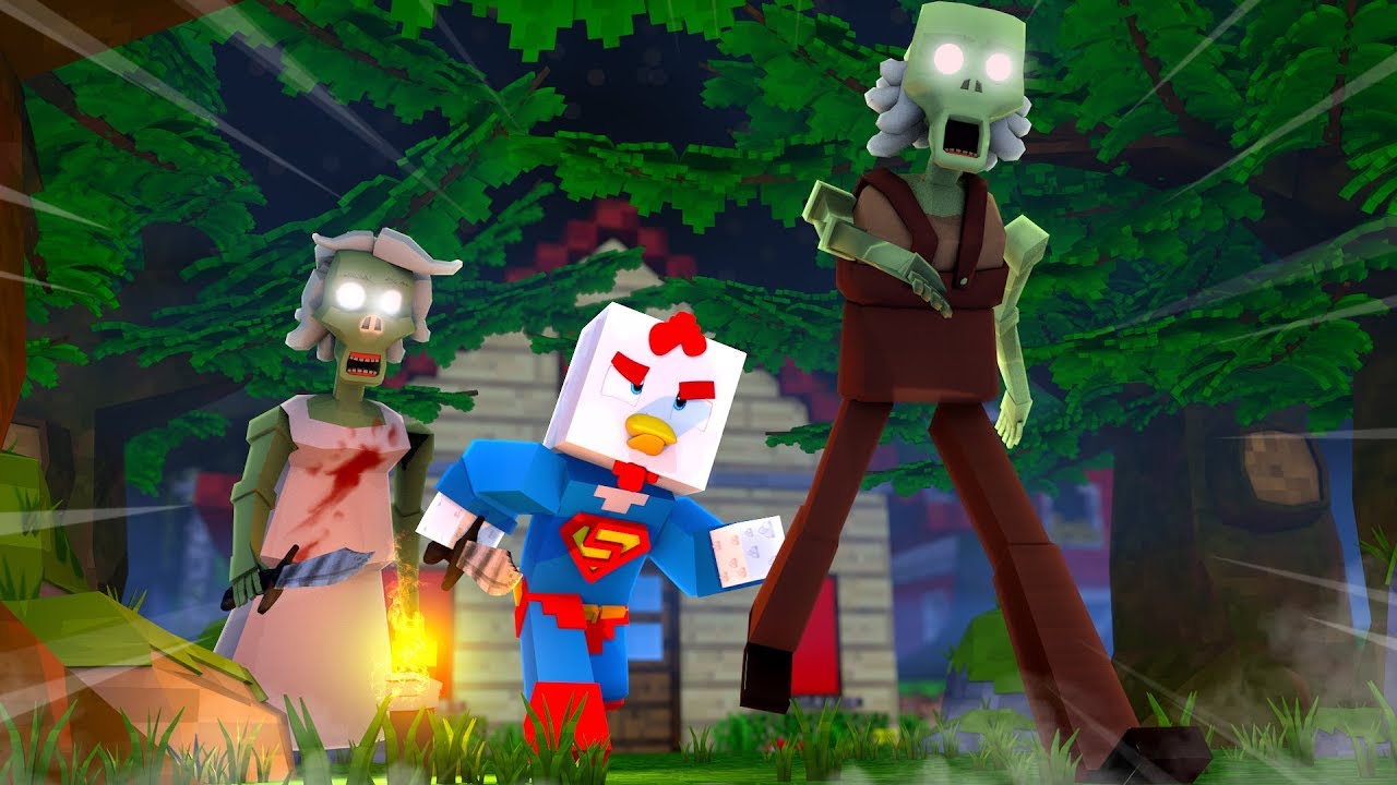 Minecraft Finale - WILL THEY SET ME FREE?! (Granny in Minecraft) #7