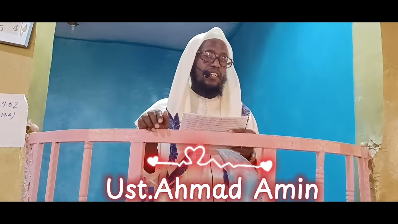 Khuxbaa Jummaa Masgida Salaamitti Aug 8-2025. ABUU MAAHIR Ust. Ahmed Amin