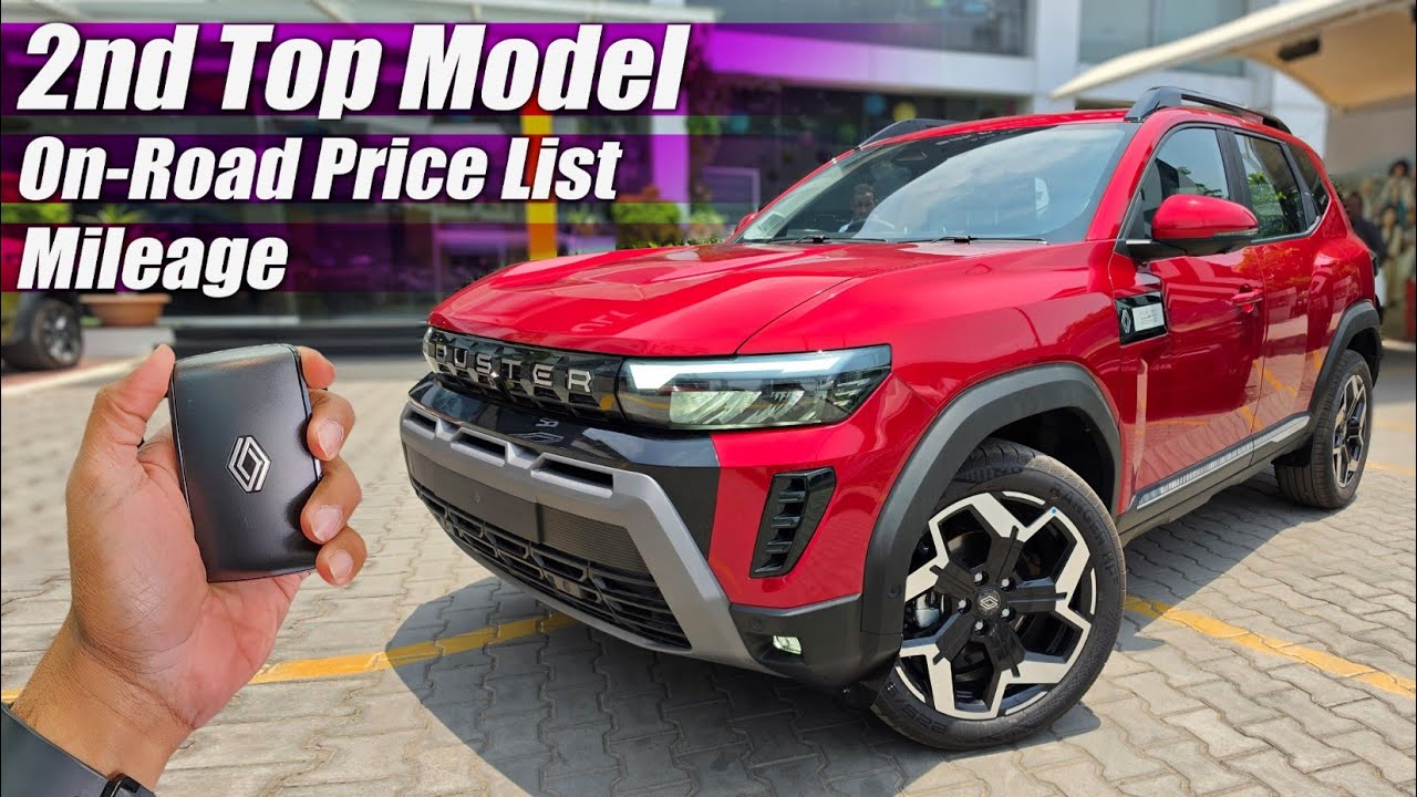 Renault Duster 2026 Red Colour (2nd Top) with On Road Price List & Mileage