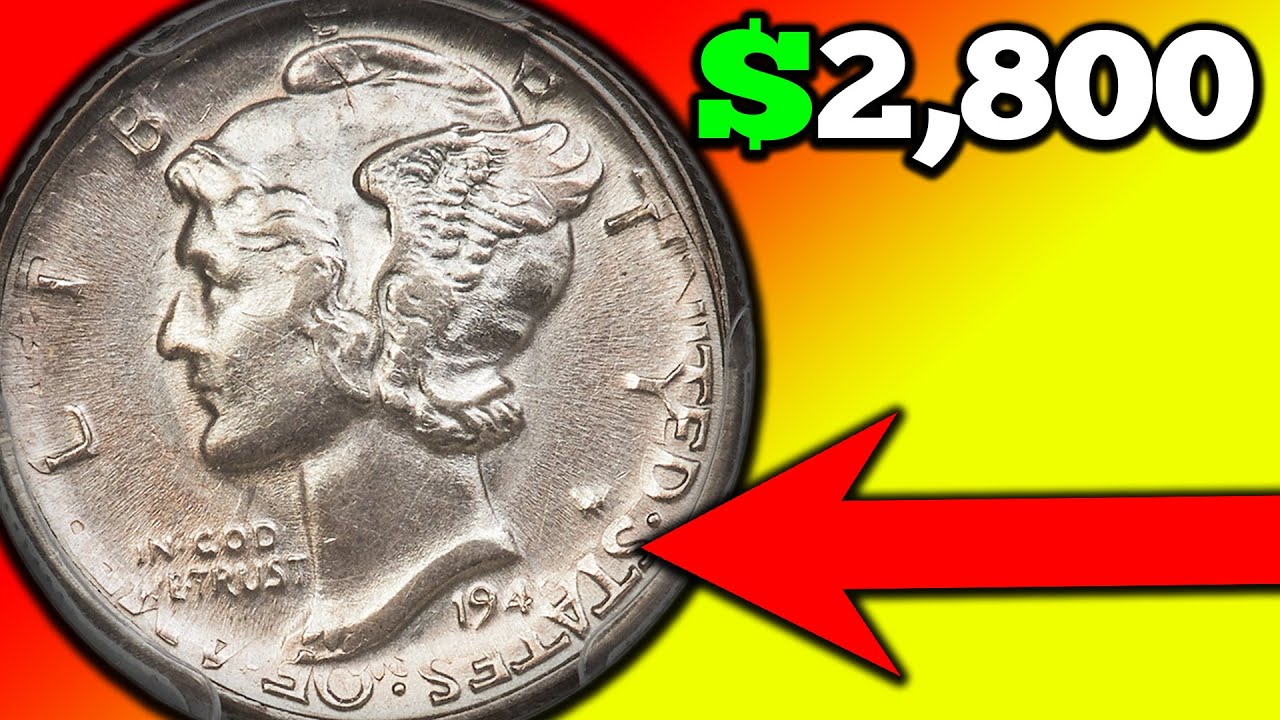Rare Silver MERCURY DIME ERROR COINS Worth Money!