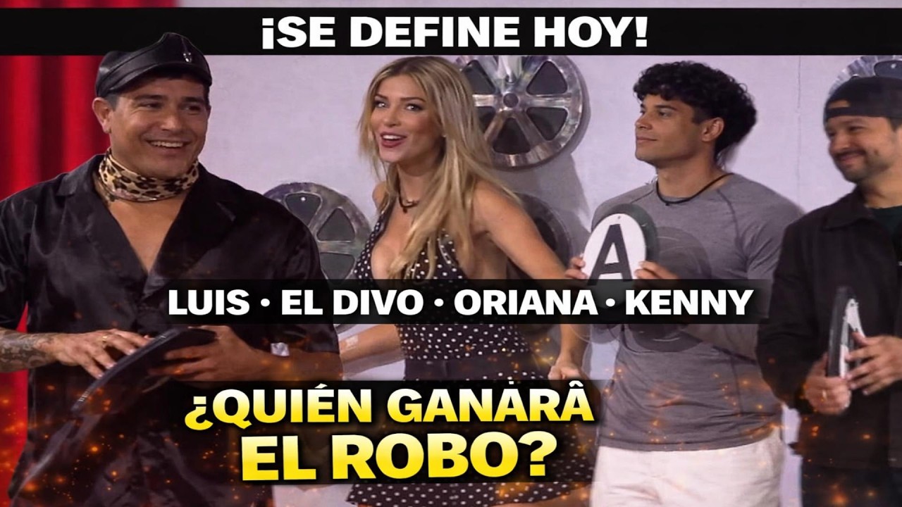 FINALISTAS DEL ROBO DE SALVACIÓN LUIS EL DIVO ORIANA Y KENNY VAN POR EL ROBO DE SALVACION | LCDLF6